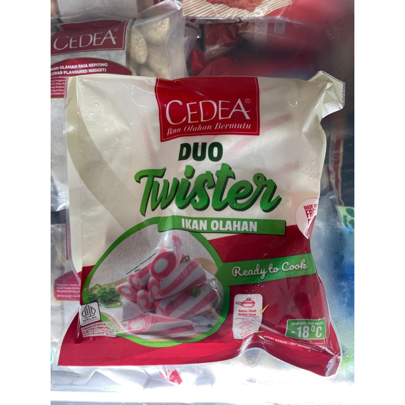 

Cedea Duo Twister ikan olahan 500g