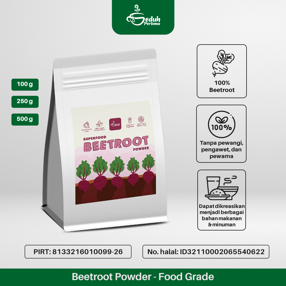 

Bigpack Grosir - Beetroot Superfood Powder - Bubuk Buah Bit Merah Food Grade