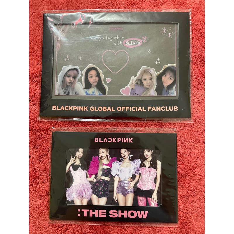 OFFICIAL FRAME GROUP BLACKPINK MEMBERSHIP WEVERSE THE SHOW
