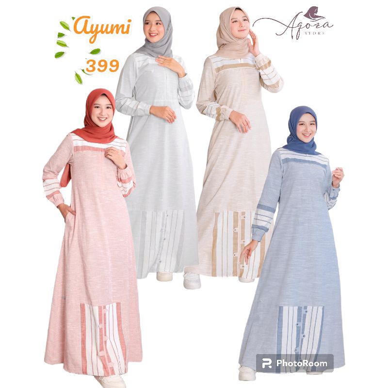 Ethica Ayumi 399 | Ayumi 399 | Gamis Ethica Terbaru | Gamis Ayumi Terbaru | Gamis Terbaru | Gamis Ke