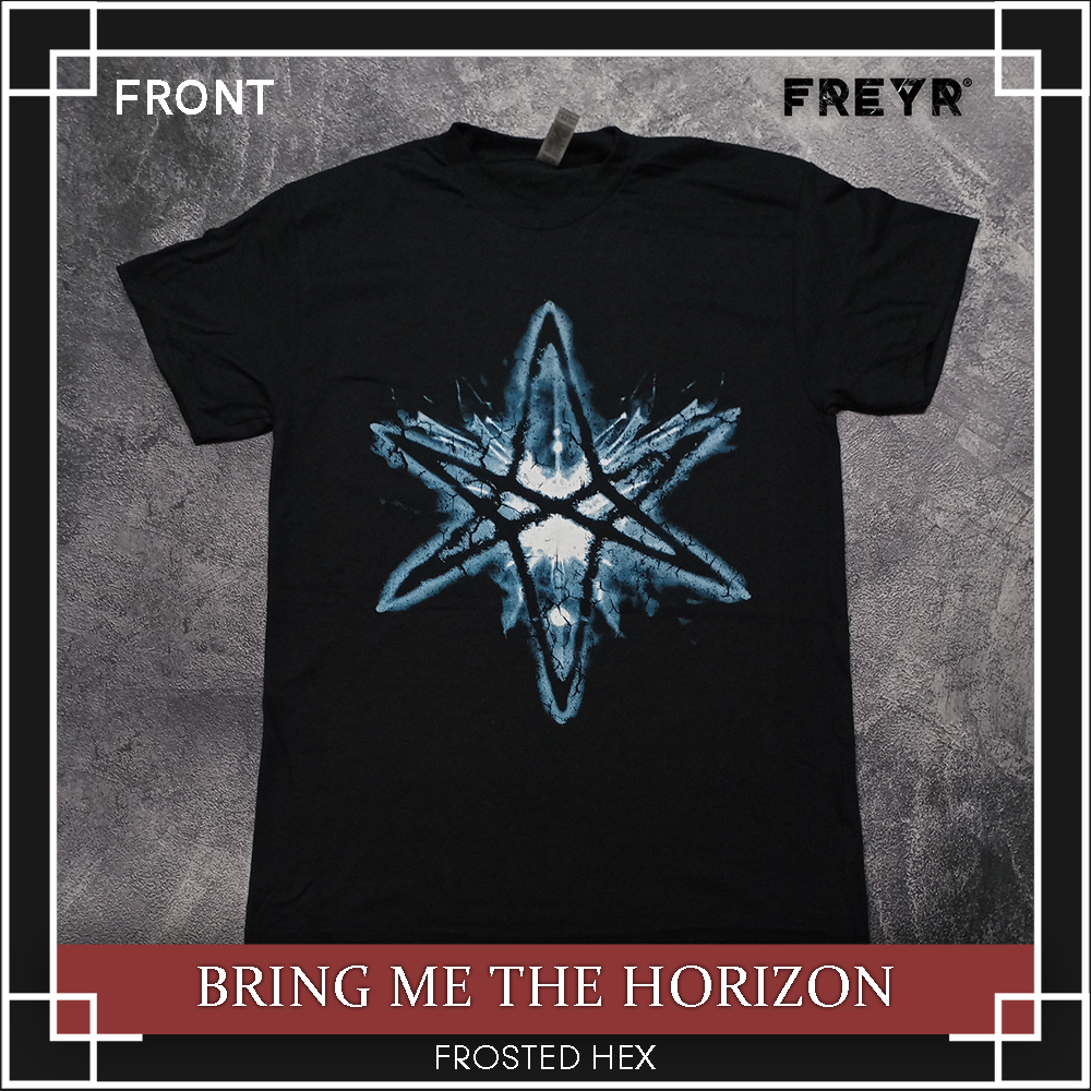 Kaos Band Bring Me The Horizon - Frosted Hex Original