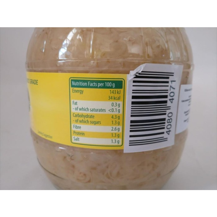 

kuhne barrel sauerkraut 850 gr