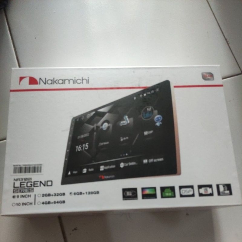 headunit nakamichi legend 9" 6/128