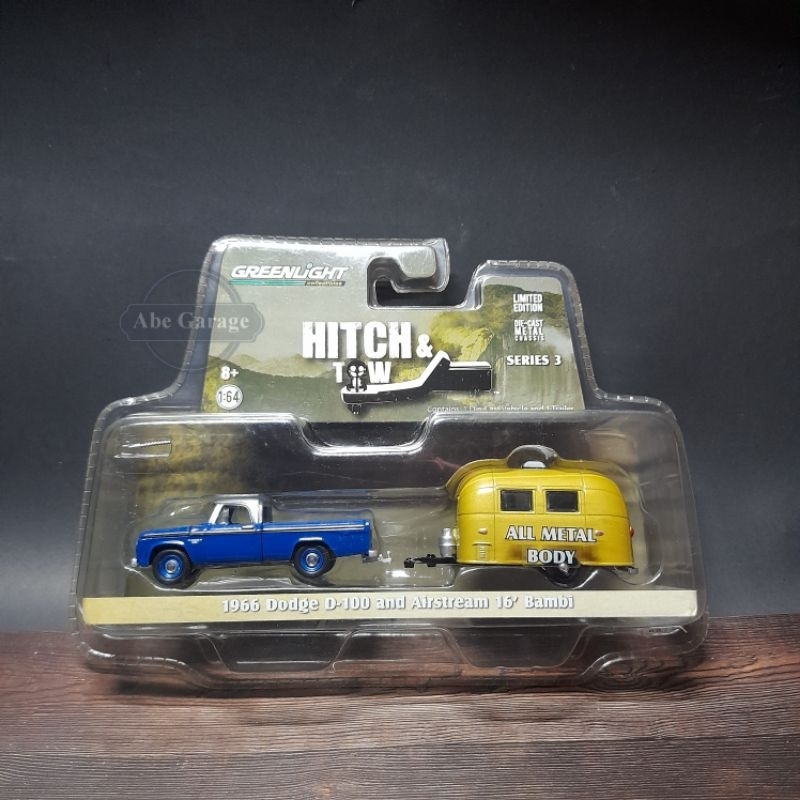 Greenlight Hitch & Tow 1966 Dodge D-100