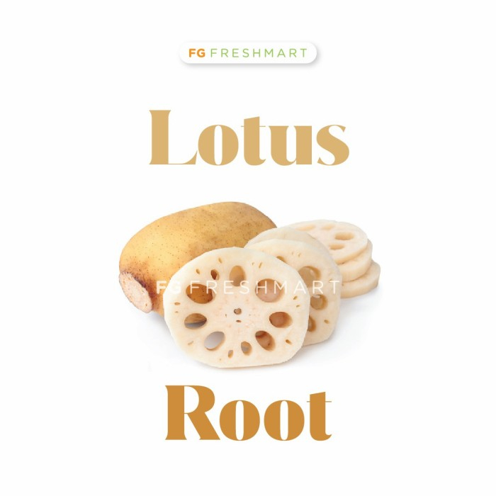 Lotus Root Akar Teratai 500gr