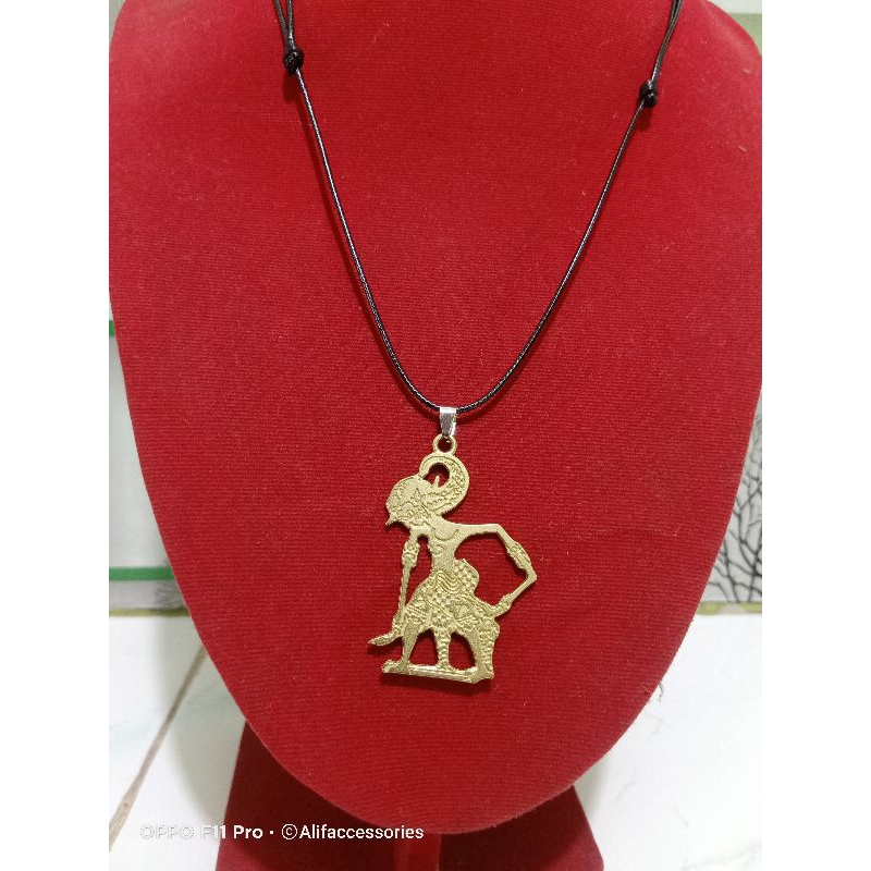 Kalung Wayang Kalung Gatot Kaca Kalung Pria Wanita Kalung Tali Korea Kalung Liontin Kalung Tali Waya