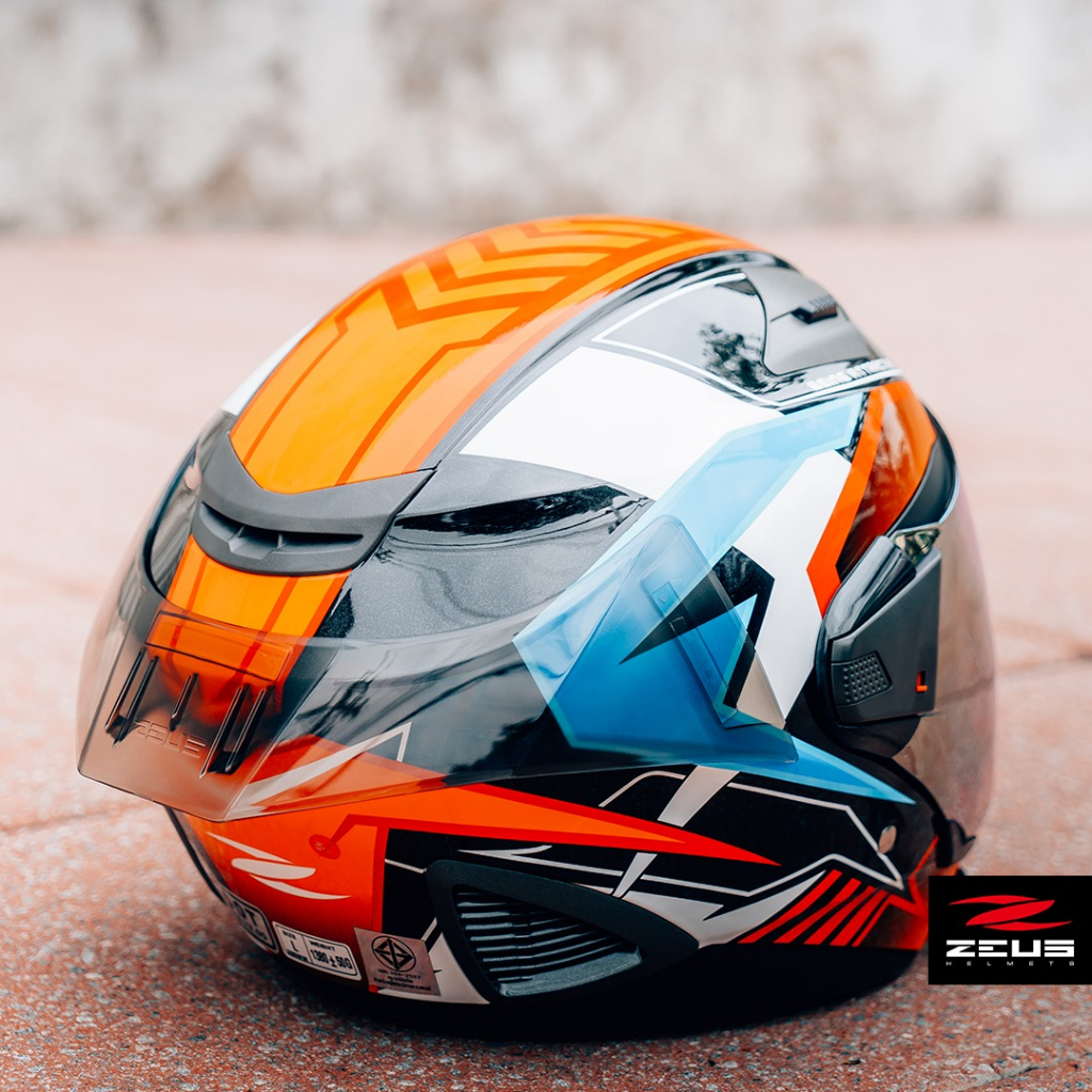 ZEUS ZS 611/611C SPOILER (TANPA HELM)