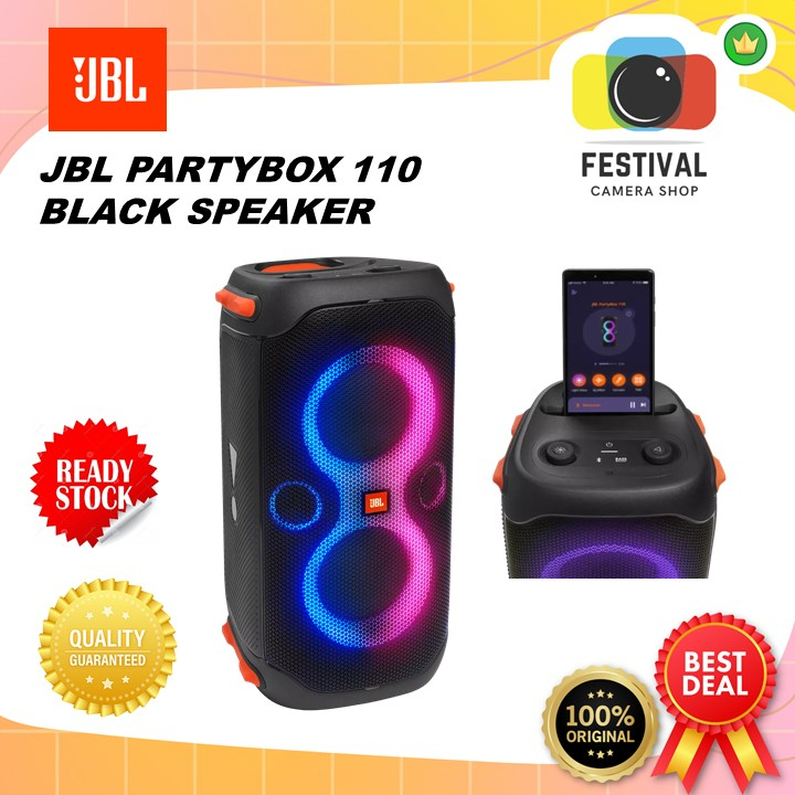 JBL PARTYBOX 110 BLACK SPEAKER