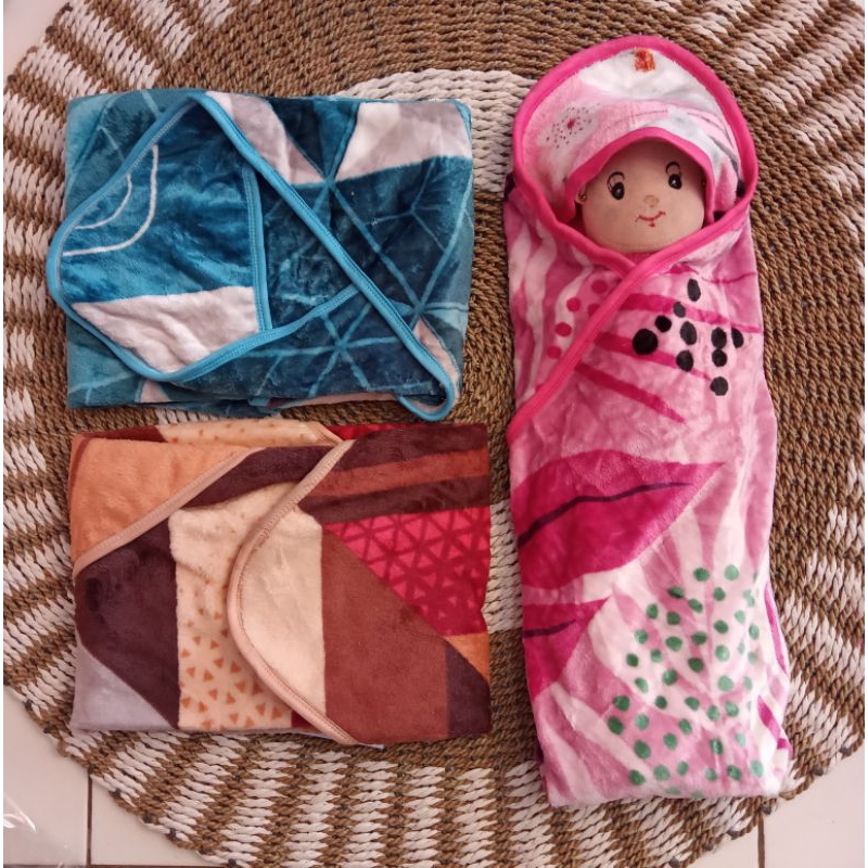 selimut bayi / selimut bulu anak perempuan laki-laki uk jumbo 90x76cm
