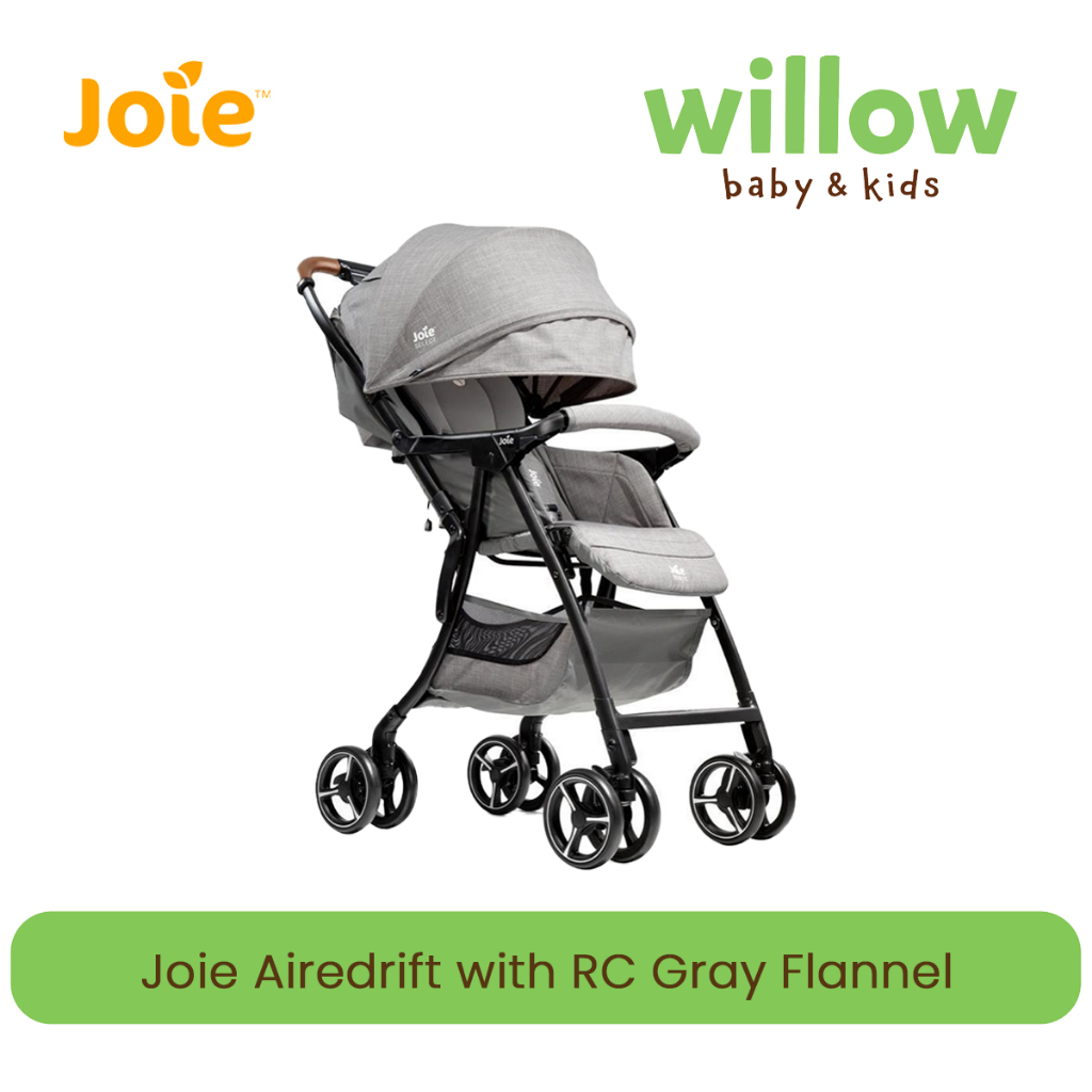 Stroller - Joie Airedrift W/ Rc Gray Flannel