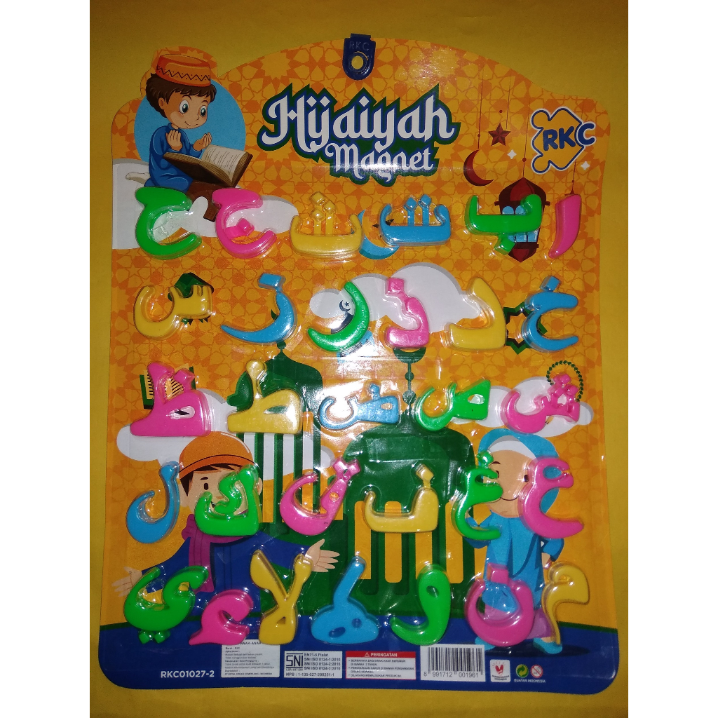 MAINAN MAGNET HURUF HIJAIYAH RKC01027-2
