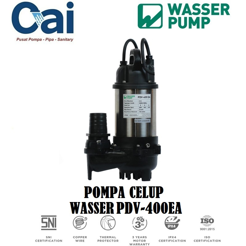 POMPA CELUP WASSER - PDV 400 EA - 400 WATT
