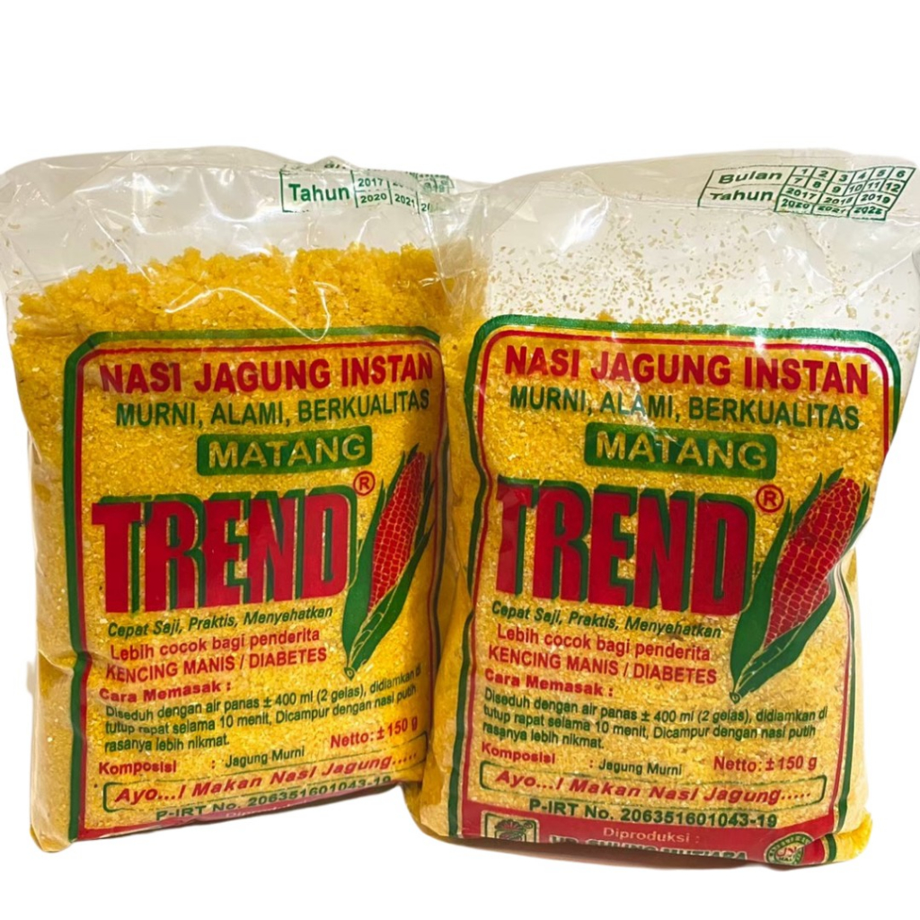 

Nasi Jagung Instan Trend 150 gr