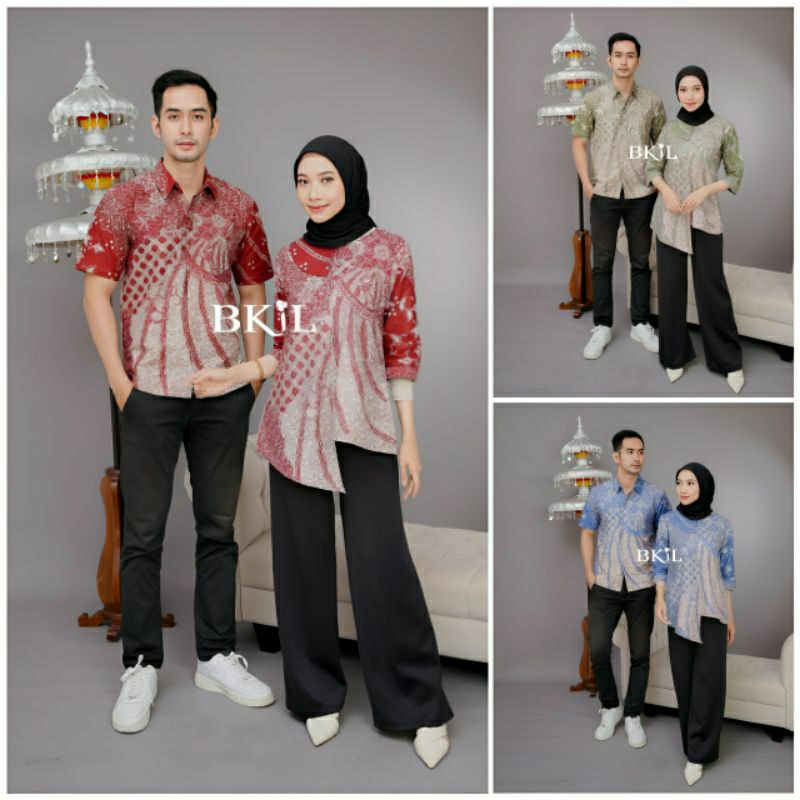 Batik Couple | Batik Couple Modern | Couple Batik | Batik Tunik Couple