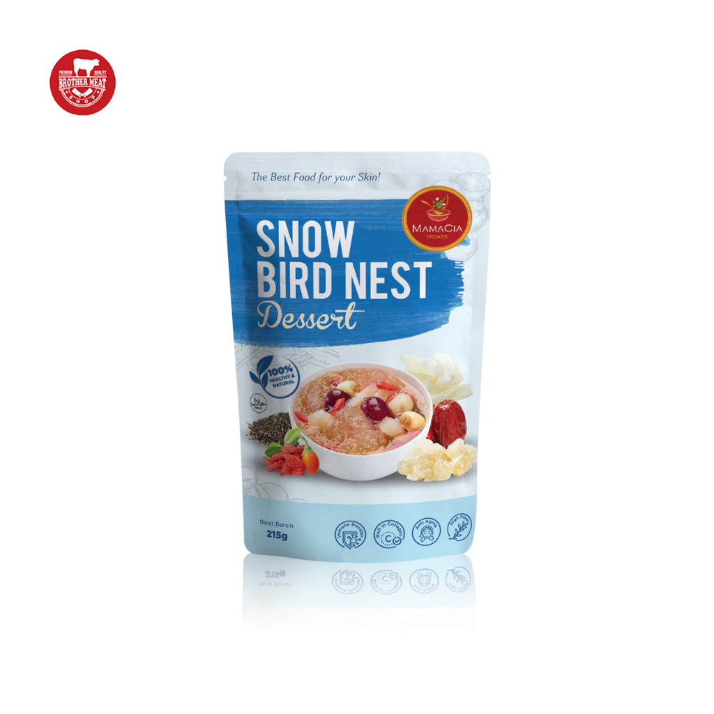 

MAMACIA Treats Snow Bird Nest Healthy Dessert 110gr, Mini Pack