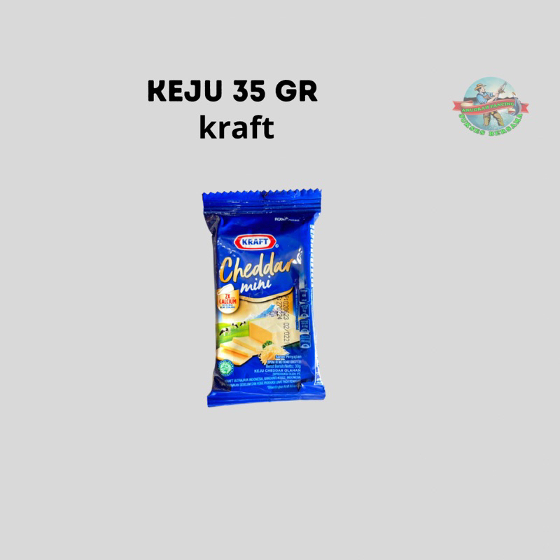 

Keju Kraft Cheddar Mini 35 gr EXP 2025