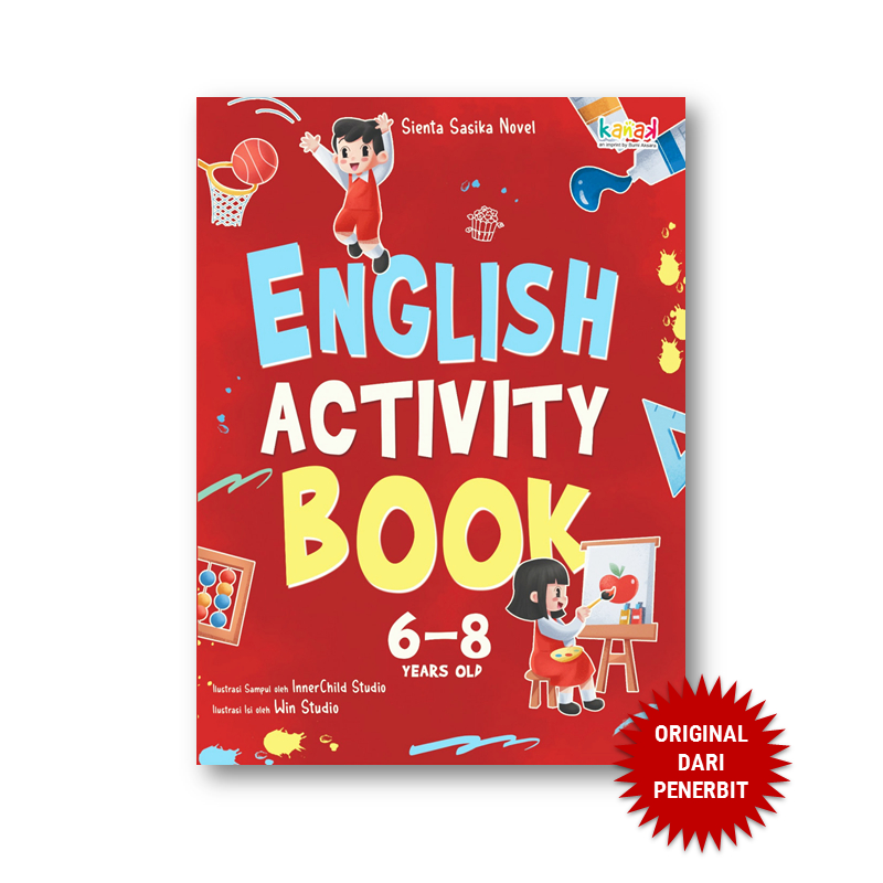 kanak - English Activity Book 6-8 Years Old - Buku Bahasa Inggris Anak 6-8 Tahun SD MI