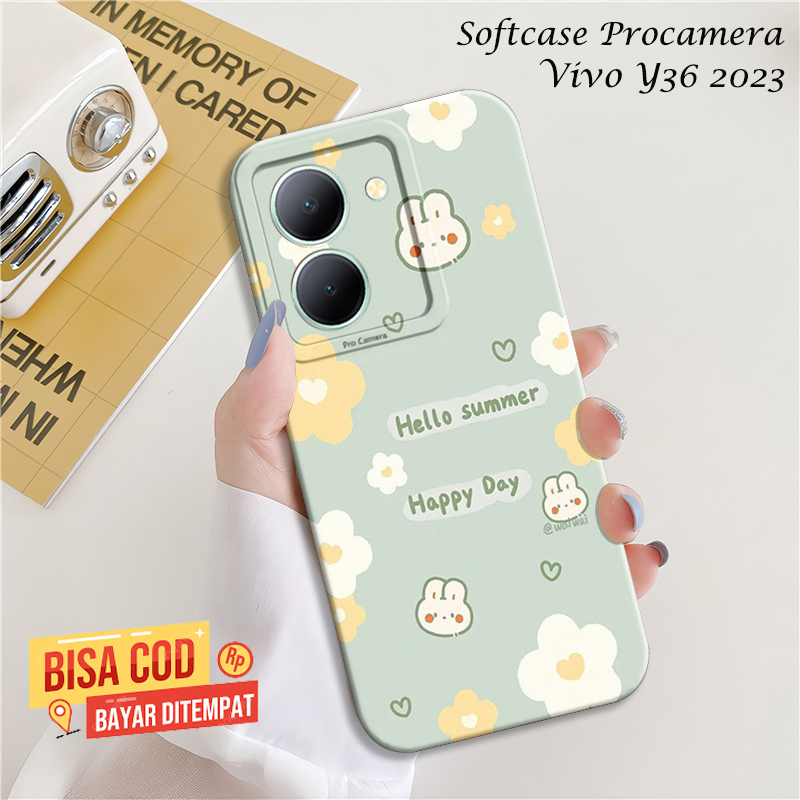 Case Vivo Y36 2023 Softcase Vivo Y36 2023 New Silicon Lentur Motif Cartun Softcase Vivo Y36 Terbaru 