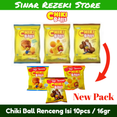 

Chiki Balls Renceng 16gr x 10pcs / Chiki Ball Coklat / Chiki Ball Keju / Chiki Ball Chicken / Chiki Ball