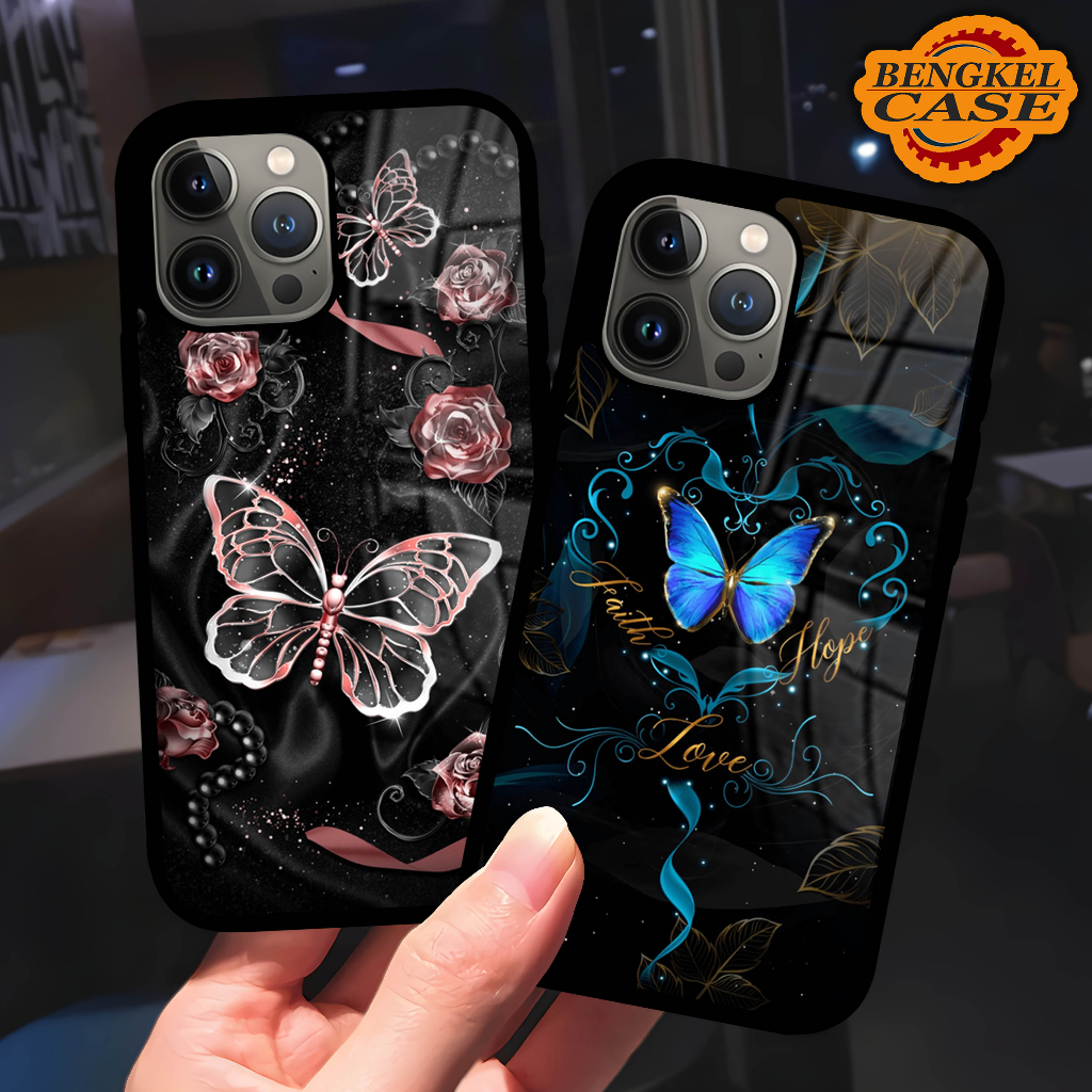 (BS13) Case Kilau Iphone | 13 Pro | 13 Pro Max Casing Hp Iphone | Pelindung Smartphone | Bengkel Cas