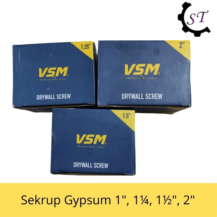 Sekrup Gypsum Gipsum Baja / Baut Skrup Kayu Drywall Screw (1kg)