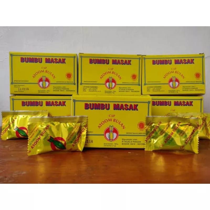 

bumbu gurih cap atom bulan(7x20gr)