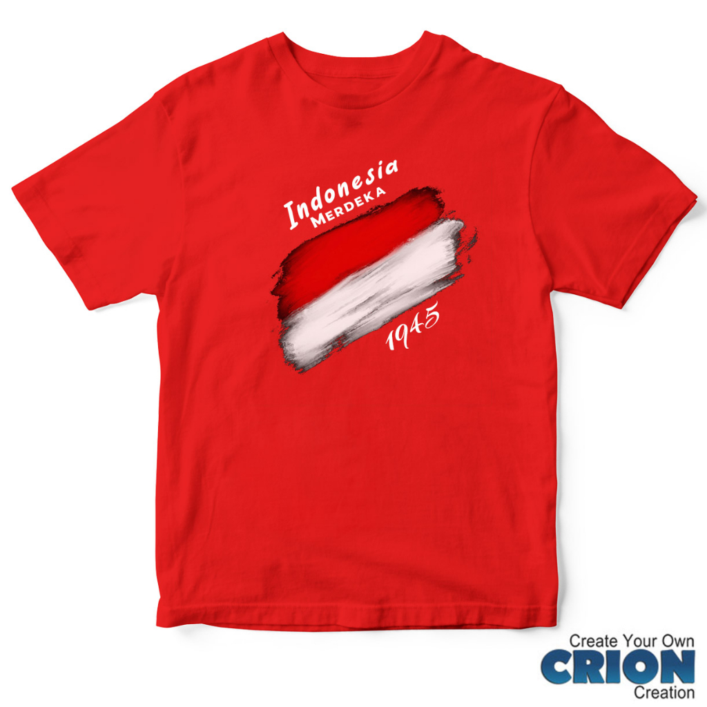 Kaos Indonesia - Indonesia Merdeka Series - By Crion