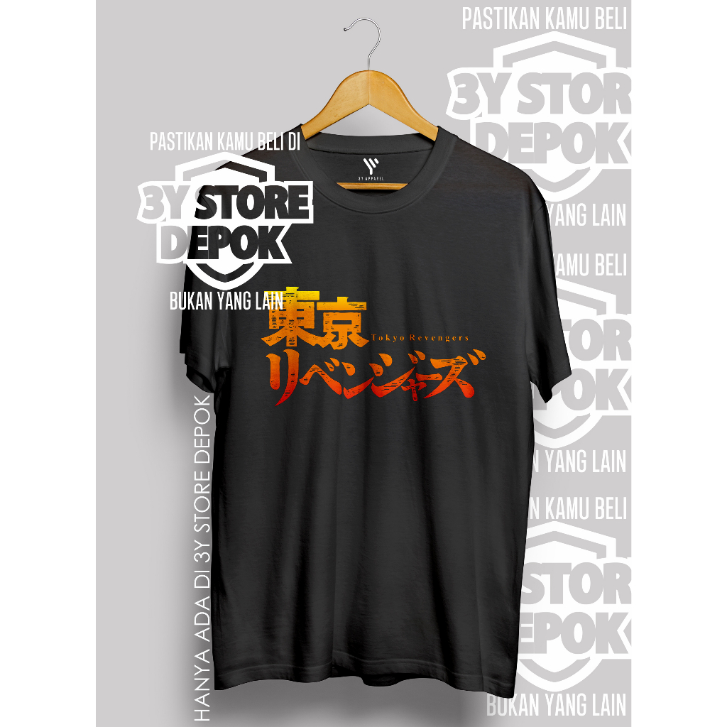 KAOS SANTAI ANIME TOKYO REVENGERS #2 / PRIA/WANITA/YAYAYA STORE DEPOK