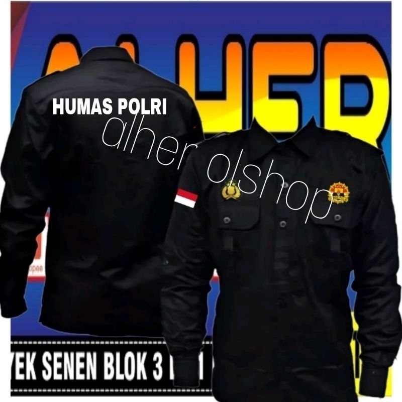 terbaru banyak pilihan warna Kemeja humas Polri baju humas Polri seragam humas Polri Pdh Humas polri