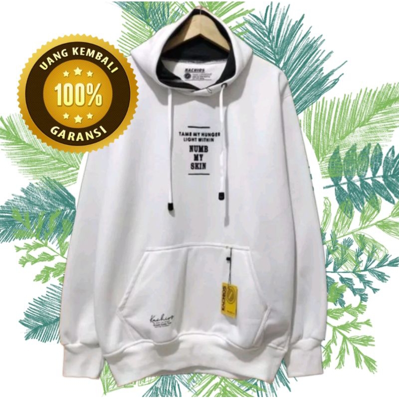 Sweater Hoodie Pria Wanita Distro Kachios Bahan Cotton Flecce Sedia Big Size Jaket distro switer dis