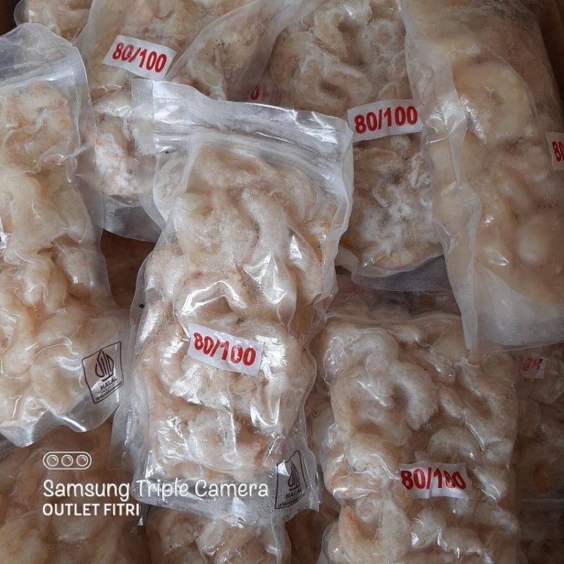 

[500gr] IQF Udang Kupas Vaname