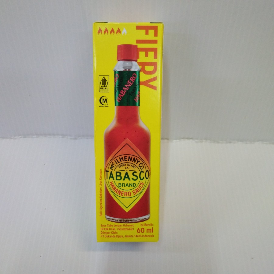 Saus Tabasco Habanero 60 ml