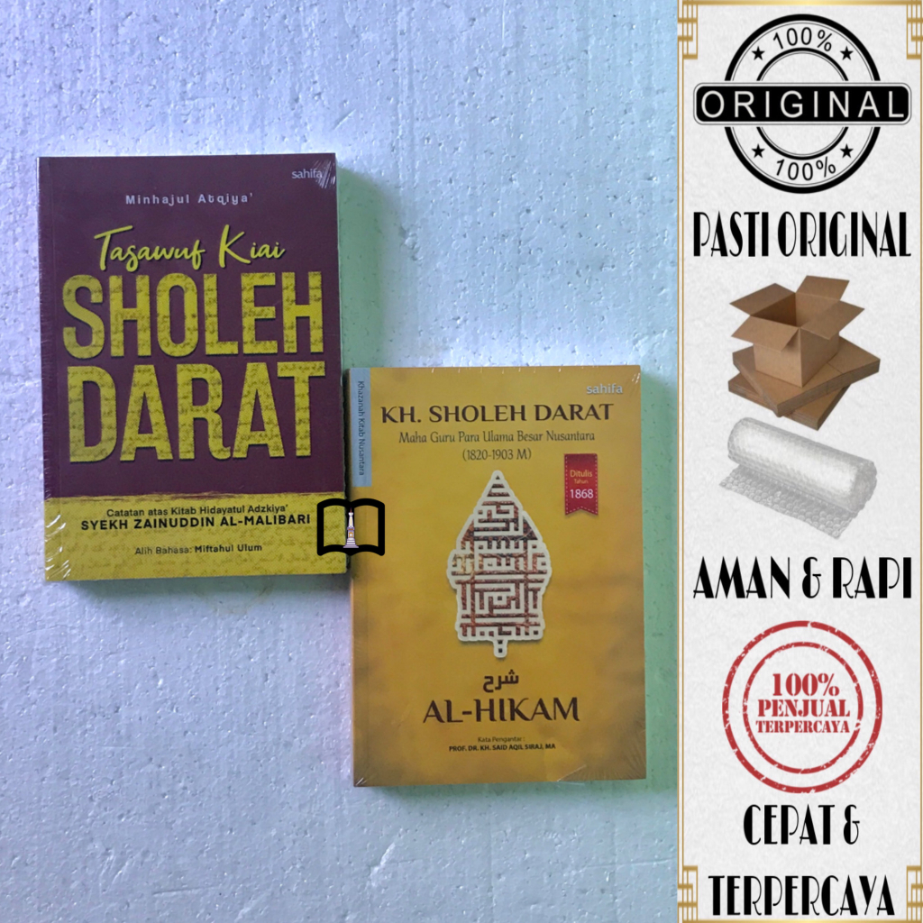 Paket Buku Tasawuf Kiai Sholeh Darat & Syarah Al-Hikam - Buku Original