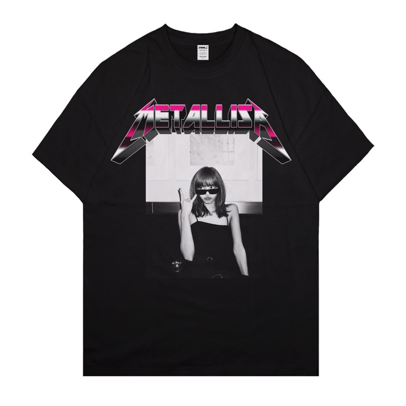 Kaos T-shirt Metallisa | Kaos Plesetan Band Metallica | Kaos Band | Kaos Distro Premium