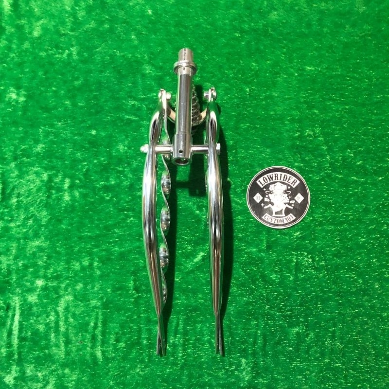Fork Springer Taiwan Sepeda Lowrider 20 Bend Semi Twis