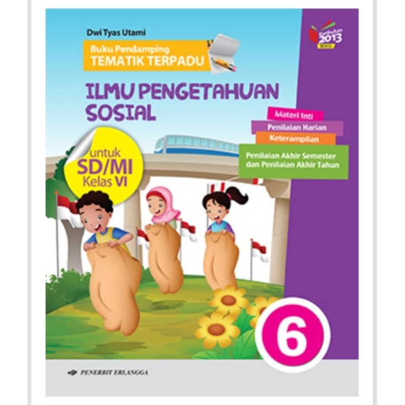 

Buping ilmu pengetahuan sosial sd jilid 6 / kelas 6 kurikulum K13 original