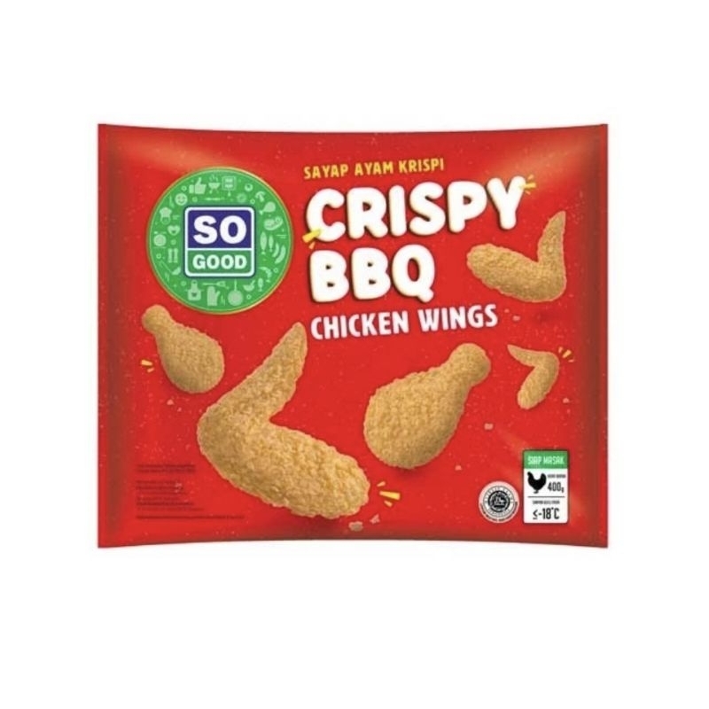 

So Good Crispy BBQ Chicken Wings