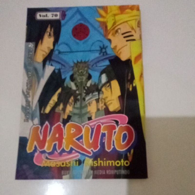 komik book naruto vol 70