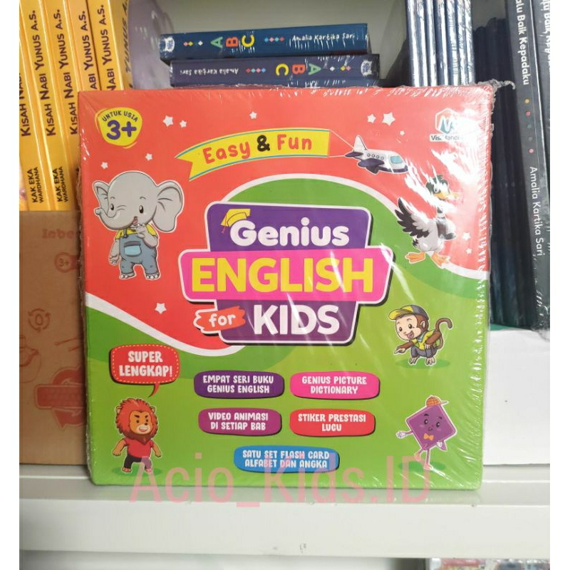 Buku Anak Genius English for Kids