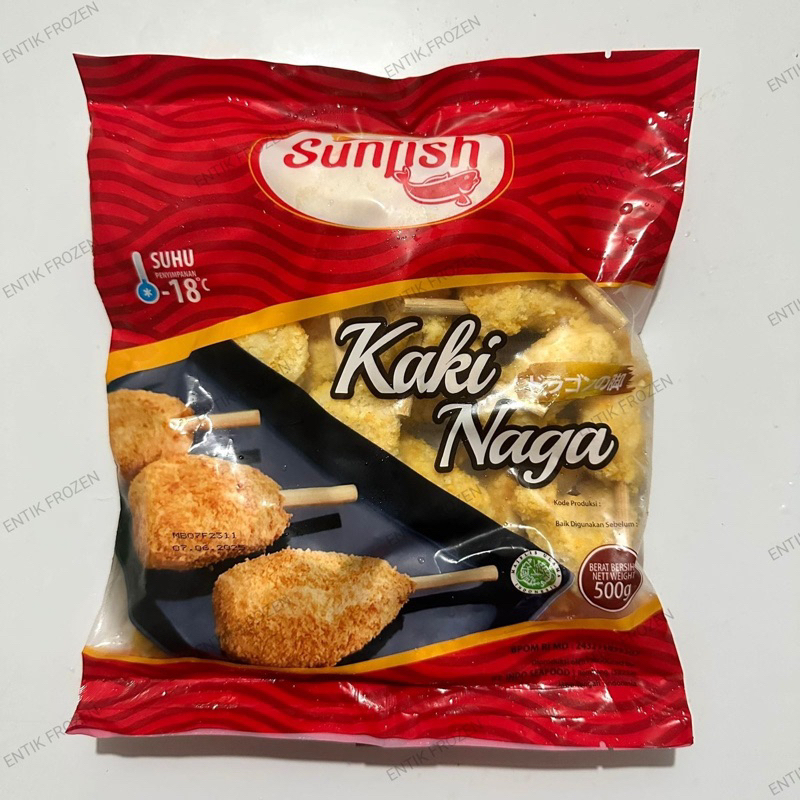 

Kaki Naga Sunfish 500gr (±35pcs)