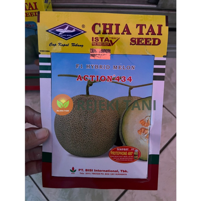 BENIH BIJI MELON ACTION 434 550 BIJI