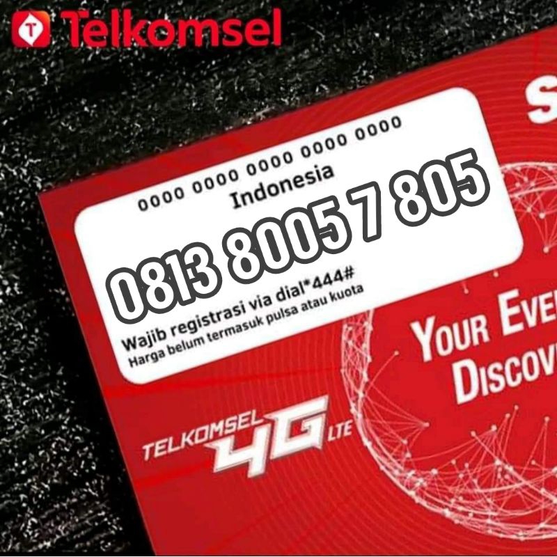 Nomer cantik telkomsel perdana 11 digit combo rapi a