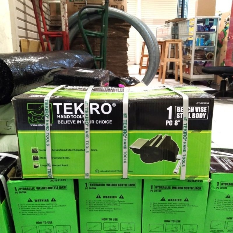 Tekiro ragum 8" inch / penjepit l catok