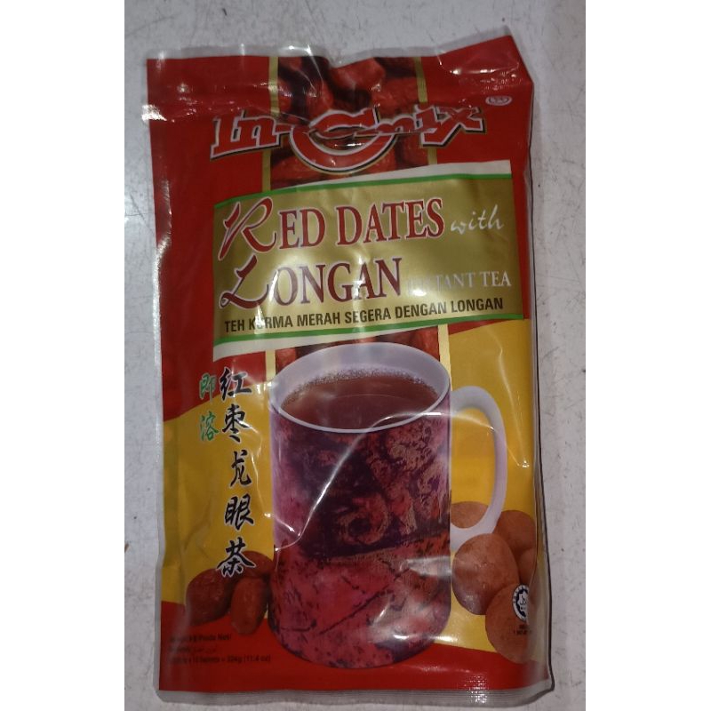 

Teh kurma merah plus longan/ Ang co teh instant