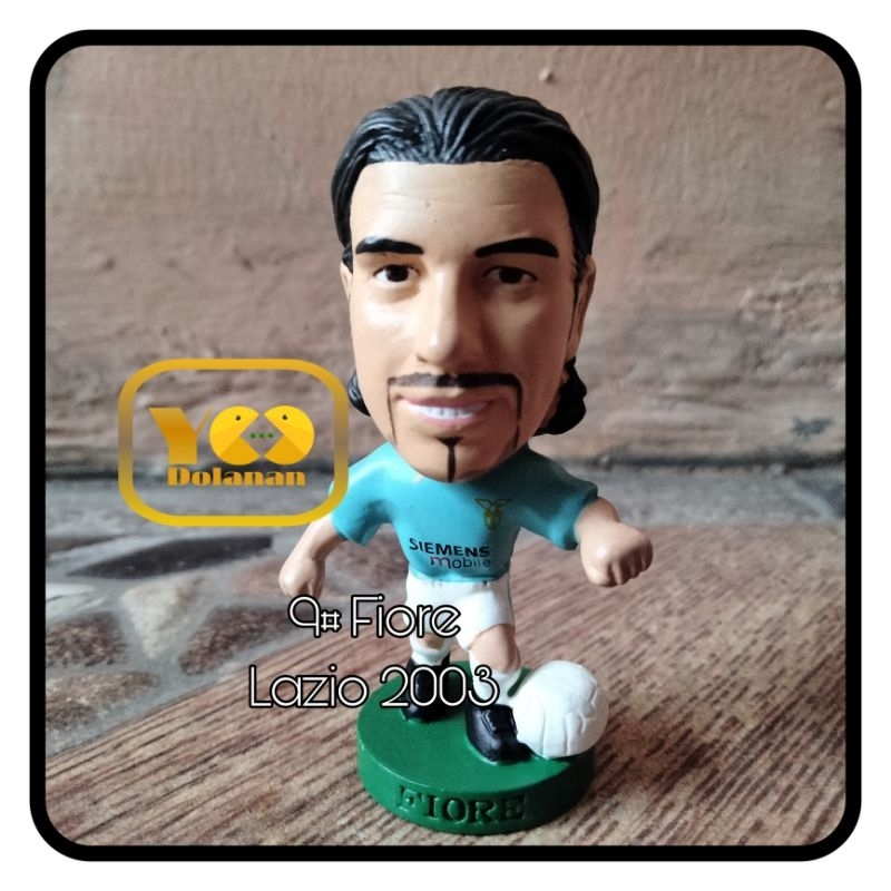 9# FIORE - LAZIO 2003 CORINTHIAN PROSTARS FIGURE PEMAIN BOLA