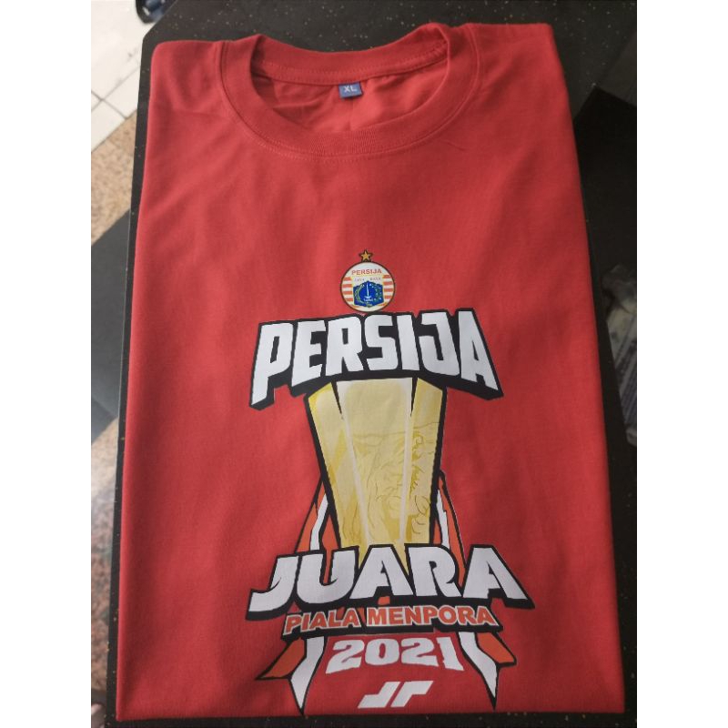 Kaos juara persija jakarta piala menpora 2021 ready smlxl xxl xxxl.