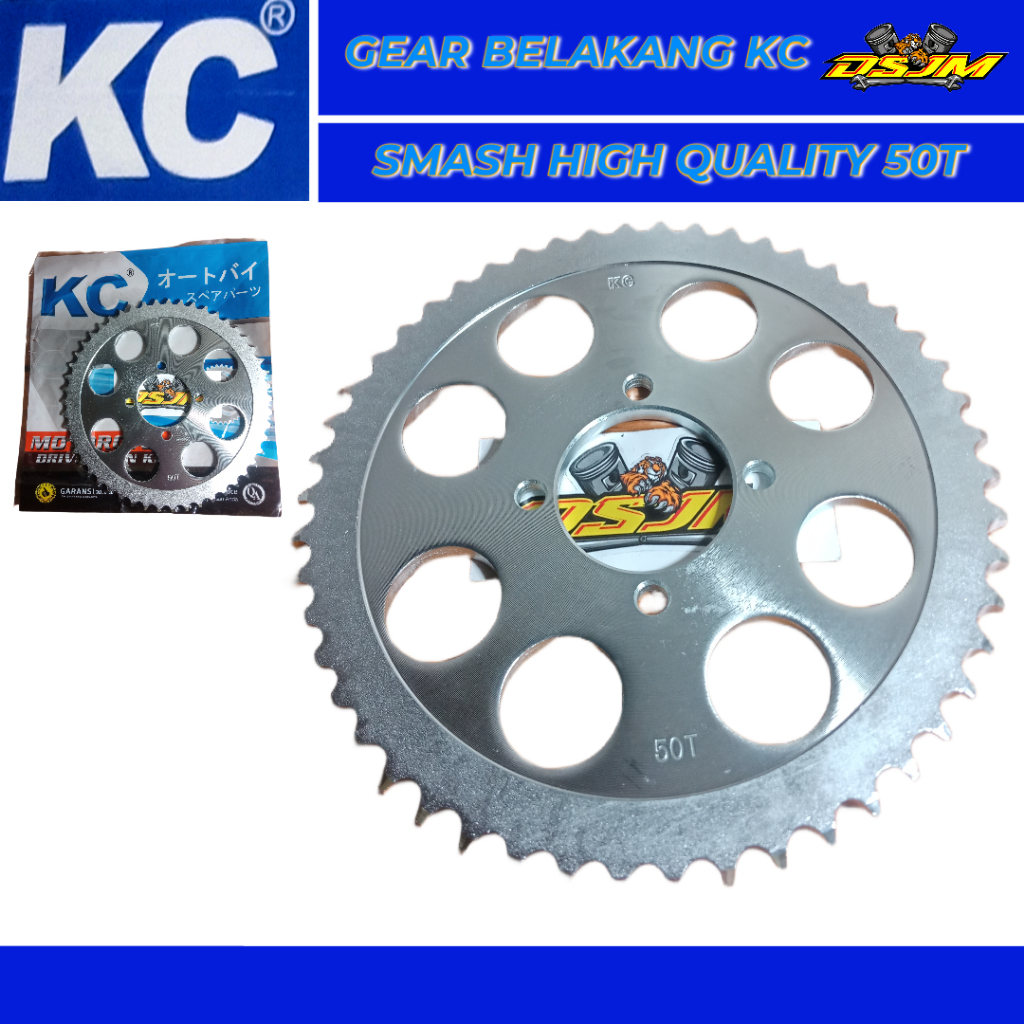 KC GIR GEAR BELAKANG SMASh 50T HIGH QUALITY