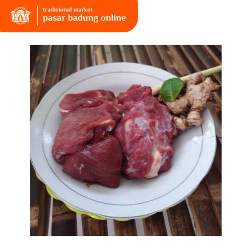 

Daging kambing muda lokal segar 1kg