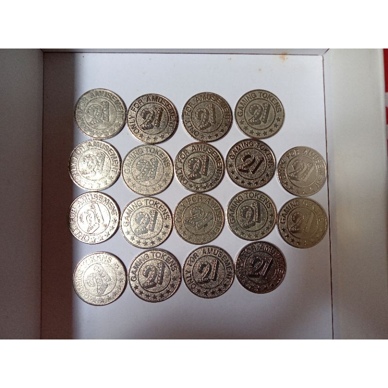 Koin DingDong 21 Gaming Tokens