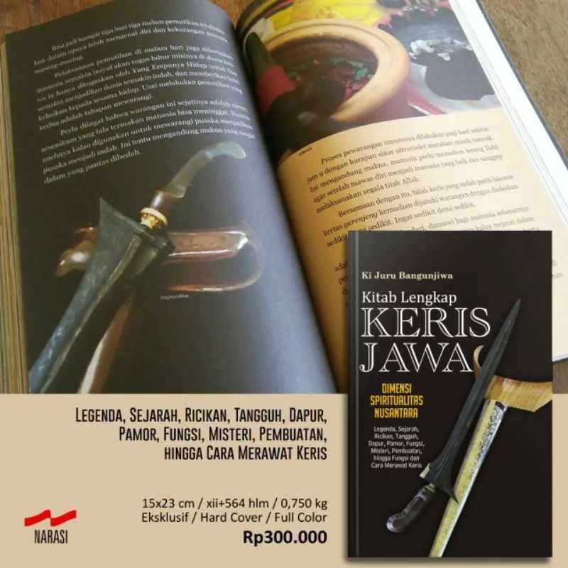 

Buku Kitab Lengkap KERIS JAWA